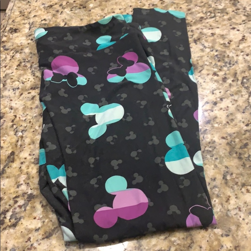 LuLaRoe Mickey/Minnie Leggings
